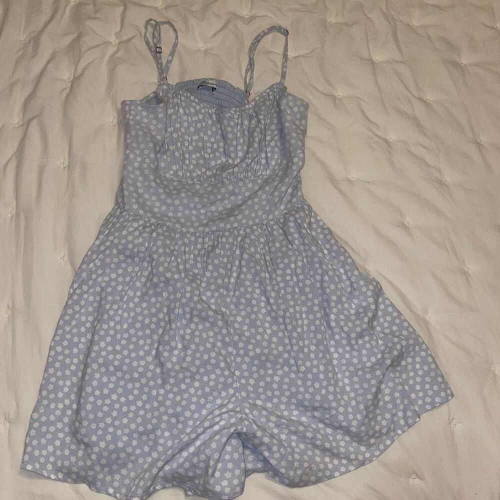 Hollister-co Women's Blue Playsuit-romper